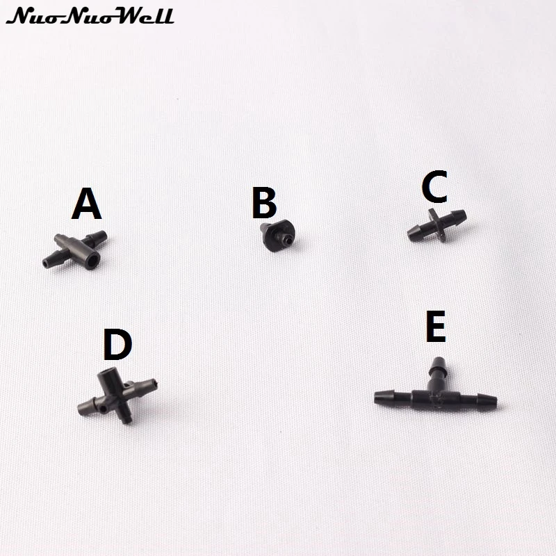 20pcs 3/5mm Tee Coupling Water Pipe Connectors Fittings Casting Watering Parts Micro Irrigation Systems Water Hose Splitters
20pcs 3/5mm Tee Coupling Water Pipe Connectors Fittings Casting Watering Parts Micro Irrigation Systems Water Hose Splitters