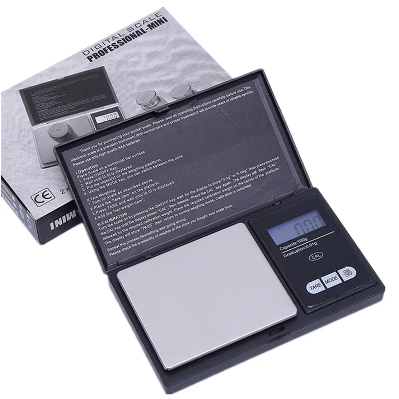 3 Range Choices 100g/0.01g 200g/0.01g 500g/0.1g Digital Scale High-precision Jewelry Pocket Electronic Scale
3 Range Choices 100g/0.01g 200g/0.01g 500g/0.1g Digital Scale High-precision Jewelry Pocket Electronic Scale