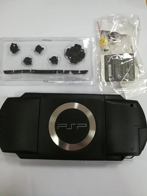 10 цветов Сменный Чехол для PSP 1000 полная Кнопка корпуса + наклейка винт бесплатная