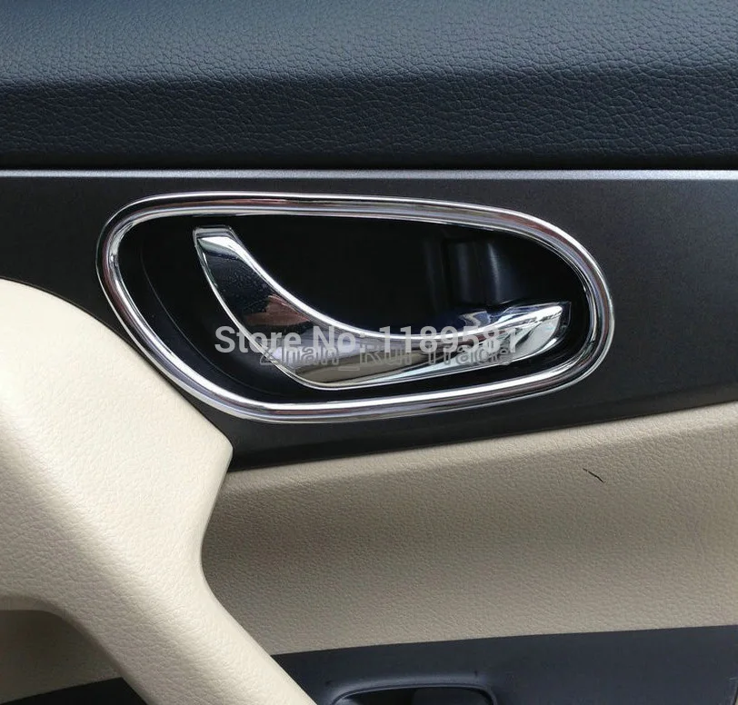 For Nissan Qashqai 2014 2015 2016 ABS Chrome Inside Interior Door Handle Cover Trim
For Nissan Qashqai 2014 2015 2016 ABS Chrome Inside Interior Door Handle Cover Trim