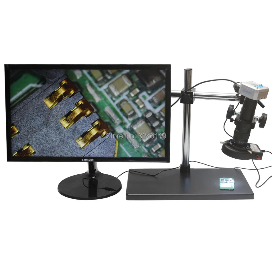 20MP 1080P 60FPS Industrial Microscope Camera HDMI USB Output 10X-300X C-mount Lens Large Rotary Workbench Mobile Phone Repair
20MP 1080P 60FPS Industrial Microscope Camera HDMI USB Output 10X-300X C-mount Lens Large Rotary Workbench Mobile Phone Repair