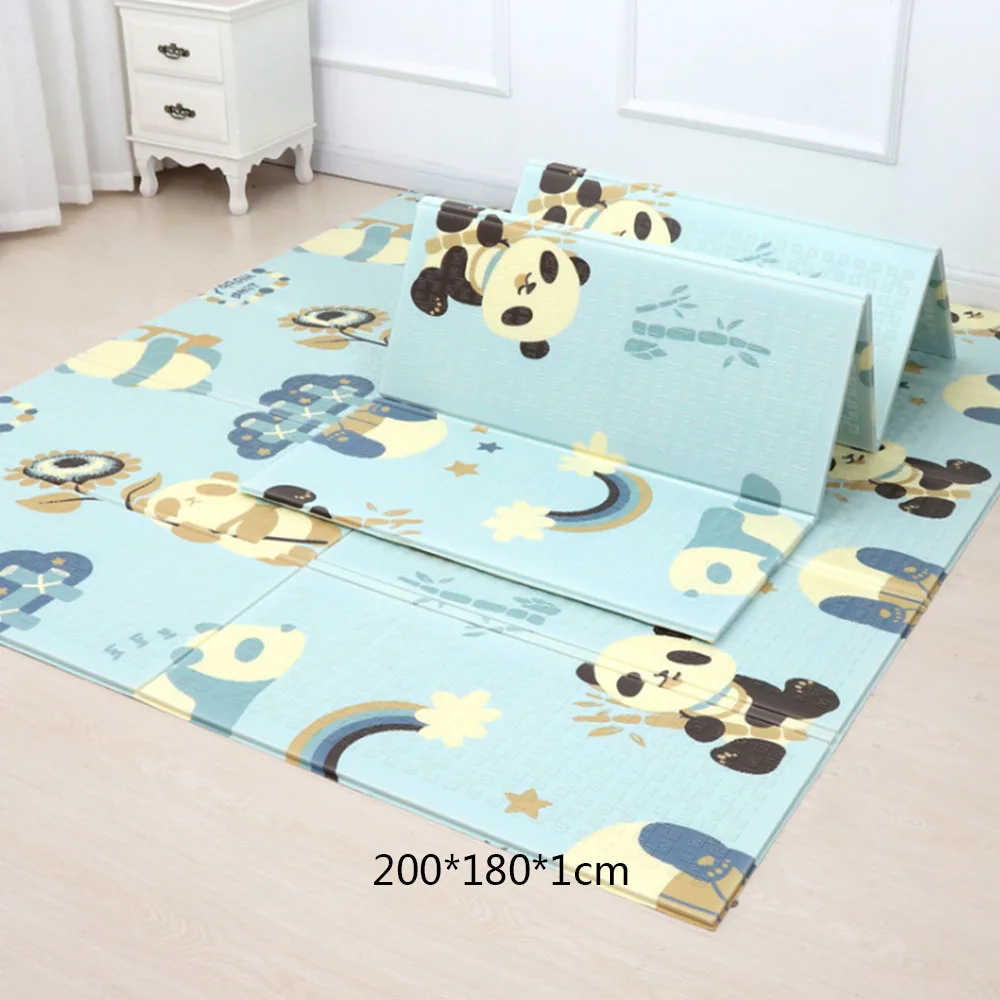 200*180*1cm Portable Foldable Baby Climbing Pad Baby Play Mat Foam Pad XPE Environmental Tasteless Parlor Game Blanket
200*180*1cm Portable Foldable Baby Climbing Pad Baby Play Mat Foam Pad XPE Environmental Tasteless Parlor Game Blanket