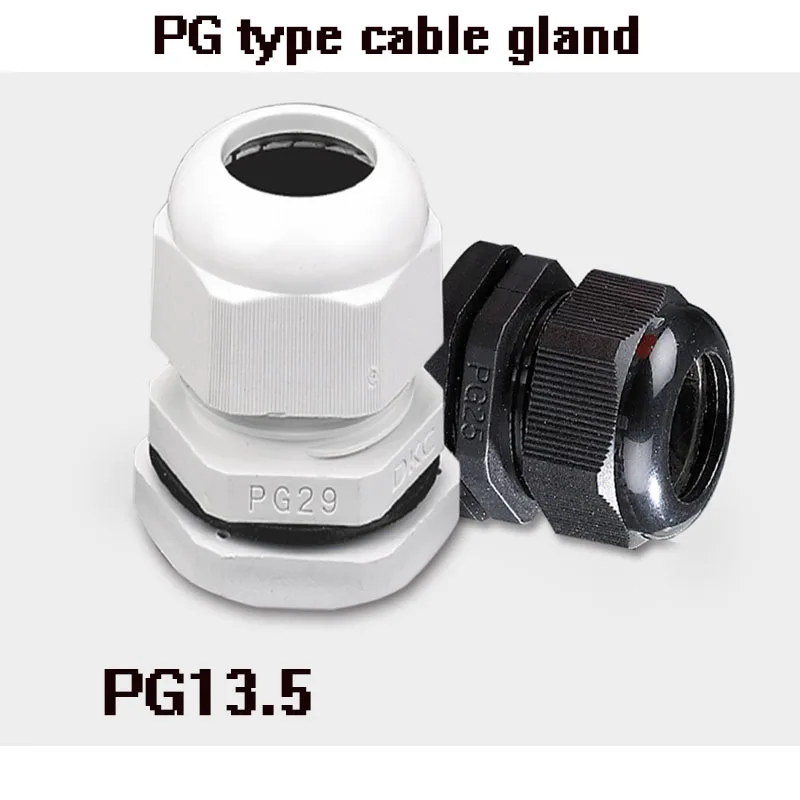 PG13.5 10pcs Nylon Cable conduit Gland IP68 High Quality Waterproof cable connection 6-11mm no waterproof Gasket free shipping
PG13.5 10pcs Nylon Cable conduit Gland IP68 High Quality Waterproof cable connection 6-11mm no waterproof Gasket free shipping