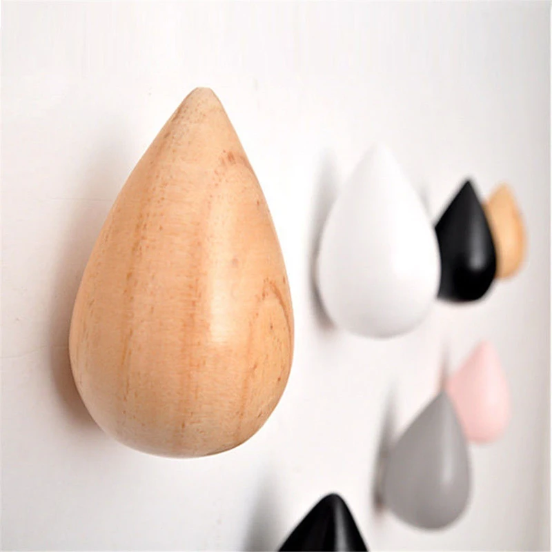 Practical Water Drop Shape Home Wood Wall Hanger Bathroom Door Coat Hanger Hat Single Hook Holder for Hanging Room Decoration
Practical Water Drop Shape Home Wood Wall Hanger Bathroom Door Coat Hanger Hat Single Hook Holder for Hanging Room Decoration