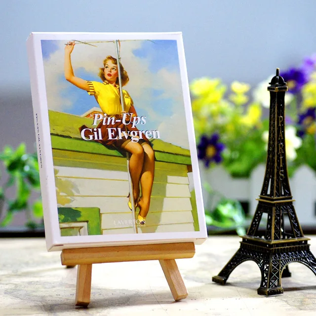 30Pcs/Lot Artist Gil Elvgren Retro Poster Beauty Girls illustration Postcards Greeting Card
30Pcs/Lot Artist Gil Elvgren Retro Poster Beauty Girls illustration Postcards Greeting Card