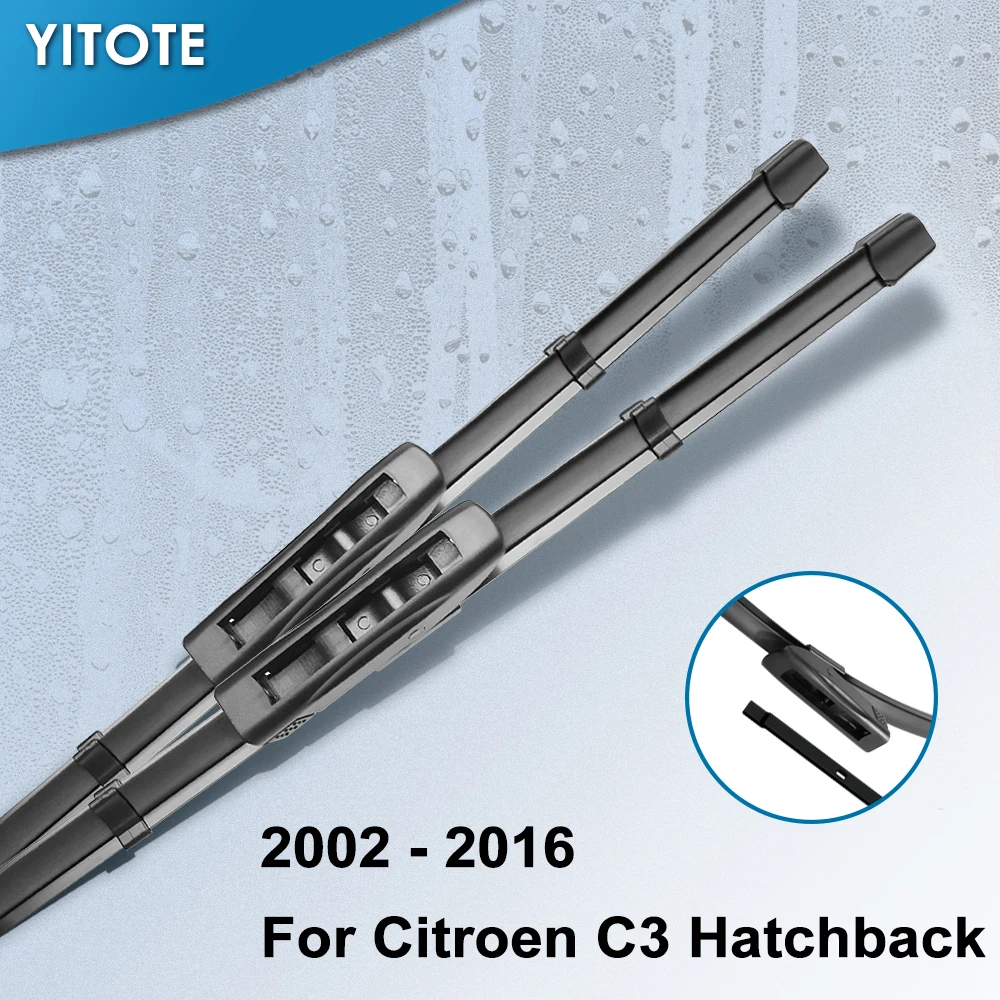Щетки стеклоочистителя YITOTE для Citroen C3 Hatchback 2002 2003 2004 2005 2006 2007 2008 2009 2010 2011 2012 2013 2014 2016
Щетки стеклоочистителя YITOTE для Citroen C3 Hatchback 2002 2003 2004 2005 2006 2007 2008 2009 2010 2011 2012 2013 2014 2016