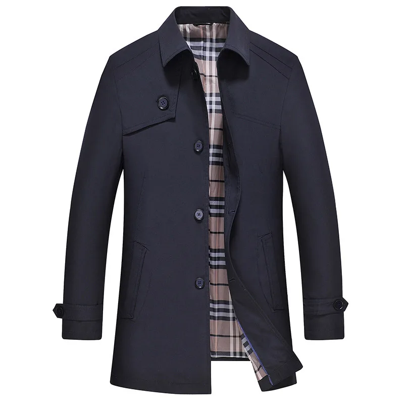 2018 New autumn thin trench coats men turn down collar single breasted casual jackets
2018 New autumn thin trench coats men turn down collar single breasted casual jackets