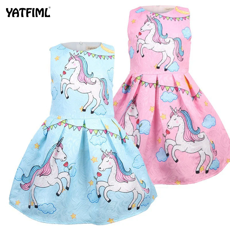 YATFIML Girls Summer Unicorn Dress Children Cartoon Floral Party Birthday Sleeveless Dresses Kids Baby Princess Clothes
YATFIML Girls Summer Unicorn Dress Children Cartoon Floral Party Birthday Sleeveless Dresses Kids Baby Princess Clothes
