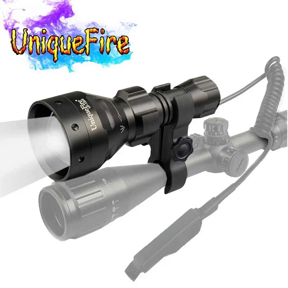 UniqueFire 1504 850nm ИК инфракрасный светильник светодиодный светильник вспышка T67 выпуклая линза зум-фонарь ночное видение с креплением для охоты
UniqueFire 1504 850nm ИК инфракрасный светильник светодиодный светильник вспышка T67 выпуклая линза зум-фонарь ночное видение с креплением для охоты