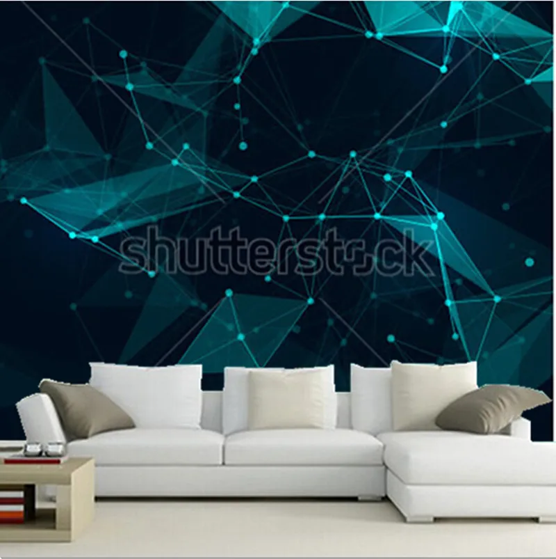 Custom 3D murals,Abstract polygonal space with connecting dots and lines,living room sofa TV wall children bedroom wall paper
Custom 3D murals,Abstract polygonal space with connecting dots and lines,living room sofa TV wall children bedroom wall paper