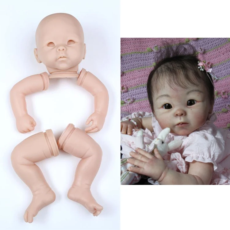 new arrival 19'' Silicone doll kits DIY reborn toddler girl boy dolls lifelike reborn baby kit doll accessories DN-07
new arrival 19'' Silicone doll kits DIY reborn toddler girl boy dolls lifelike reborn baby kit doll accessories DN-07
