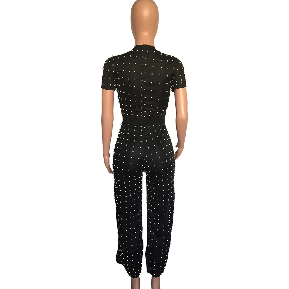 spring new women's jumpsuit umbilical beaded tight bodysuit sexy club party jumpsuit
spring new women's jumpsuit umbilical beaded tight bodysuit sexy club party jumpsuit
