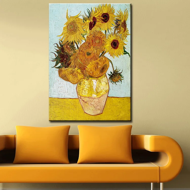 wall Picture oil painting vincent van gogh vase with twelve sunflowers impressionist painter print wall painting No Framed
wall Picture oil painting vincent van gogh vase with twelve sunflowers impressionist painter print wall painting No Framed