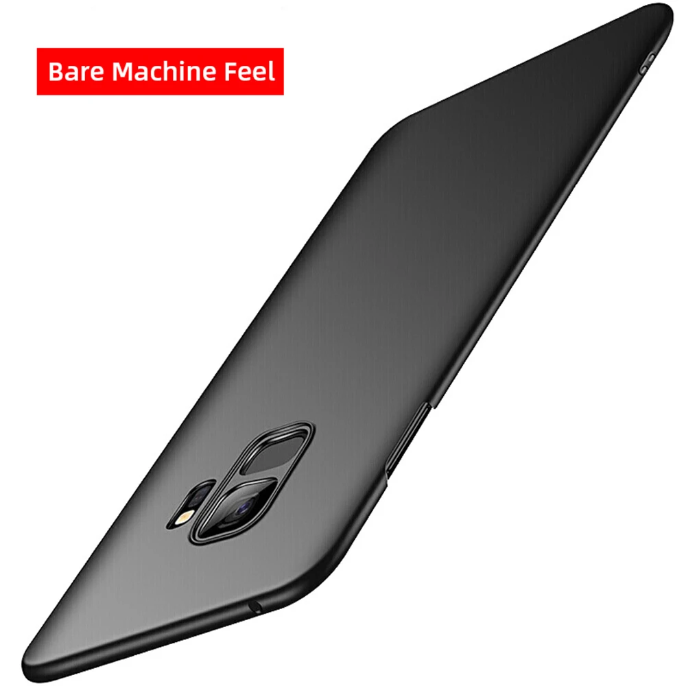 Матовый Жесткий чехол для телефона samsung Galaxy S10 S9 S8 Plus S7 Edge противоударный Гладкий