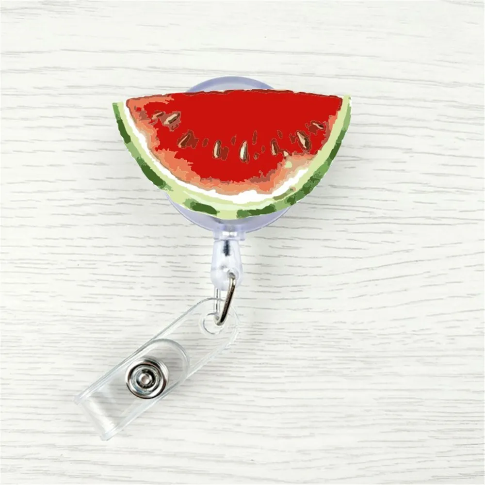 1pc Cute Cartoon Fruit Shape Retractable Badge Holder Key Chain Name Tag Card ID Card Holder Supply Work Accessries Kawaii
1pc Cute Cartoon Fruit Shape Retractable Badge Holder Key Chain Name Tag Card ID Card Holder Supply Work Accessries Kawaii