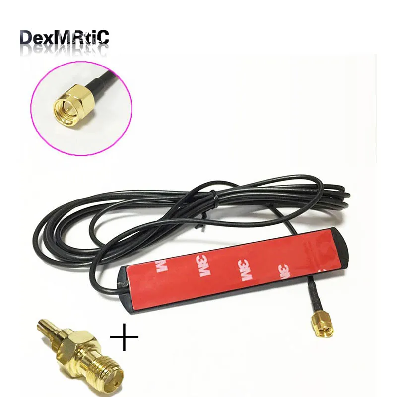 Brand New 1pc 3G 4G LTE patch antenna 3dbi 3m extension cable SMA male connector + 1pc SMA Female to CRC9 Male RF Coax Adapter
Brand New 1pc 3G 4G LTE patch antenna 3dbi 3m extension cable SMA male connector + 1pc SMA Female to CRC9 Male RF Coax Adapter