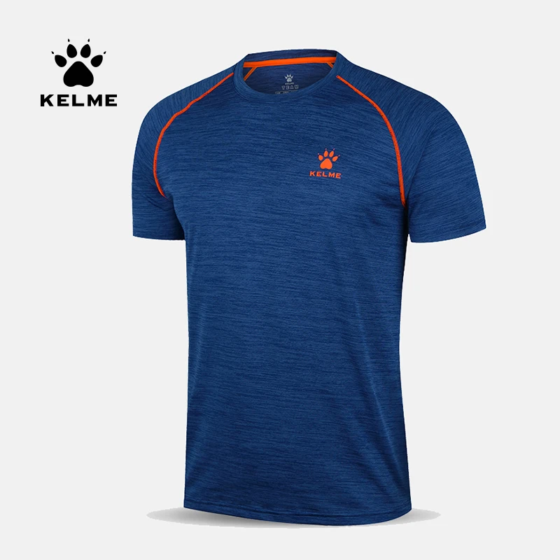 Мужская футболка KELME, Спортивная быстросохнущая футболка для бега, для футбола, баскетбола, тренировок, фитнеса,Футболка мужская K16R2013M
Мужская футболка KELME, Спортивная быстросохнущая футболка для бега, для футбола, баскетбола, тренировок, фитнеса,Футболка мужская K16R2013M