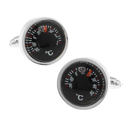 

WN - hot hot style in Europe and America thermometer cufflinks French shirts cufflinks wholesale/retail