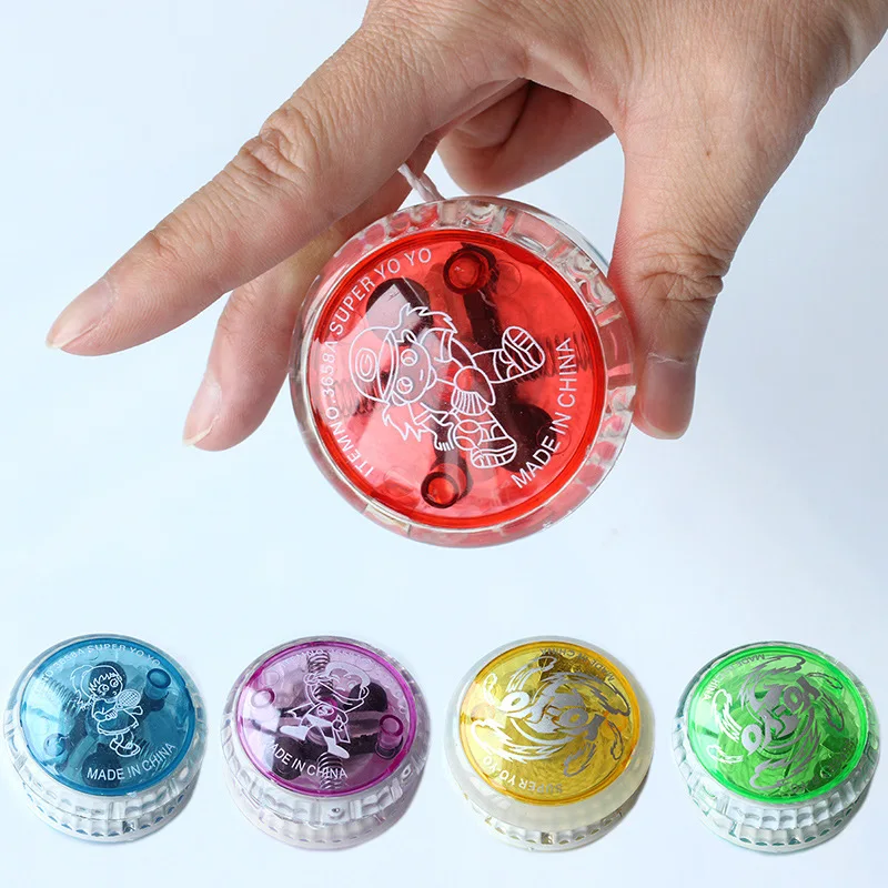 Huilong креативная светящаяся маленькая игрушка красочный yo с электронной вспышкой
