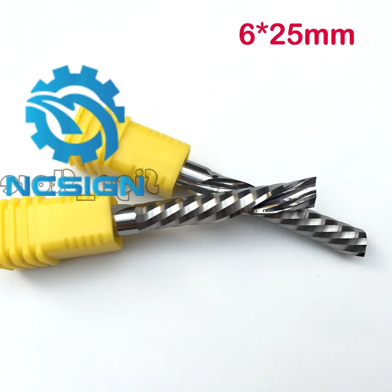 2pcs/set AAA 6*25mm Tungsten Solide Carbide one Single Flute Sprial Bits Left Hand Down Cutter Cutting Tools Left Cutting Bits
2pcs/set AAA 6*25mm Tungsten Solide Carbide one Single Flute Sprial Bits Left Hand Down Cutter Cutting Tools Left Cutting Bits