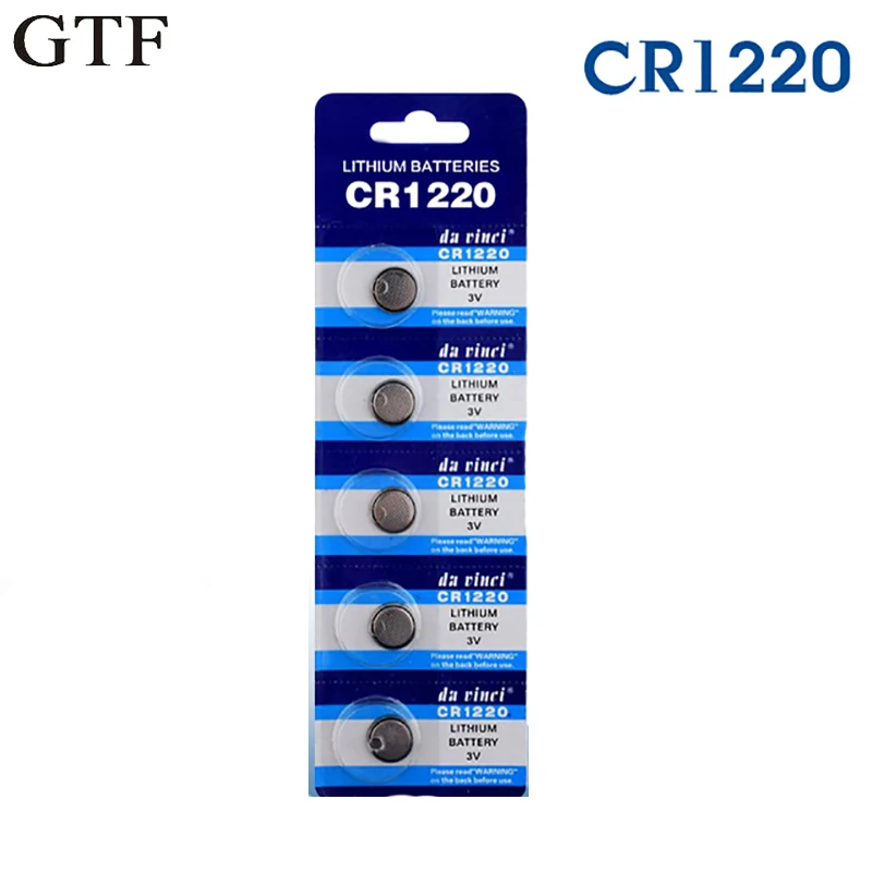3 в CR1220 Кнопочная батарея ECR1220 DL1220 LM1220 KCR12, литиевая батарея CR1220 для часов, электронных игрушек, контроллеров
3 в CR1220 Кнопочная батарея ECR1220 DL1220 LM1220 KCR12, литиевая батарея CR1220 для часов, электронных игрушек, контроллеров