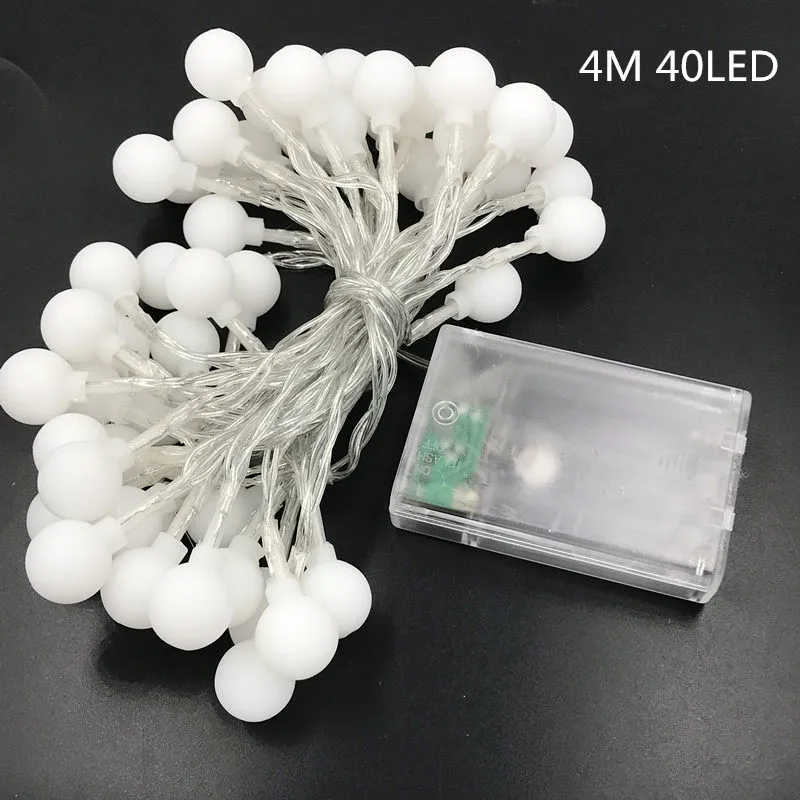 wedding decoration 4M natal Christmas Led String Lights Decorative wedding Garland Ball Lights Christmas Tree Home Decoration
wedding decoration 4M natal Christmas Led String Lights Decorative wedding Garland Ball Lights Christmas Tree Home Decoration