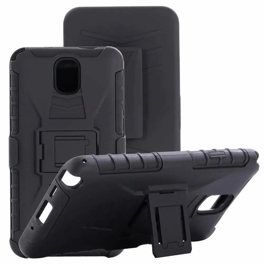 

ShockProof Heavy Duty Armour Tough Stand Case With Belt Clip For SAMSUNG GALAXY NOTE 3/Note III