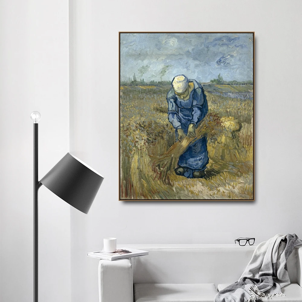 Peasant woman by Vincent Von Gogh Poster Print Canvas Painting Calligraphy Home Decor Wall Art Pictures for Living Room Bedroom
Peasant woman by Vincent Von Gogh Poster Print Canvas Painting Calligraphy Home Decor Wall Art Pictures for Living Room Bedroom