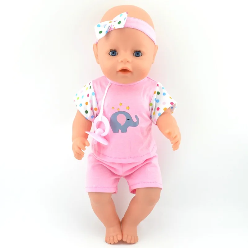 Fashion Dolls Clothes set For 43cm Baby Doll Reborn Baby Clothes 17inch Doll Accessories
Fashion Dolls Clothes set For 43cm Baby Doll Reborn Baby Clothes 17inch Doll Accessories