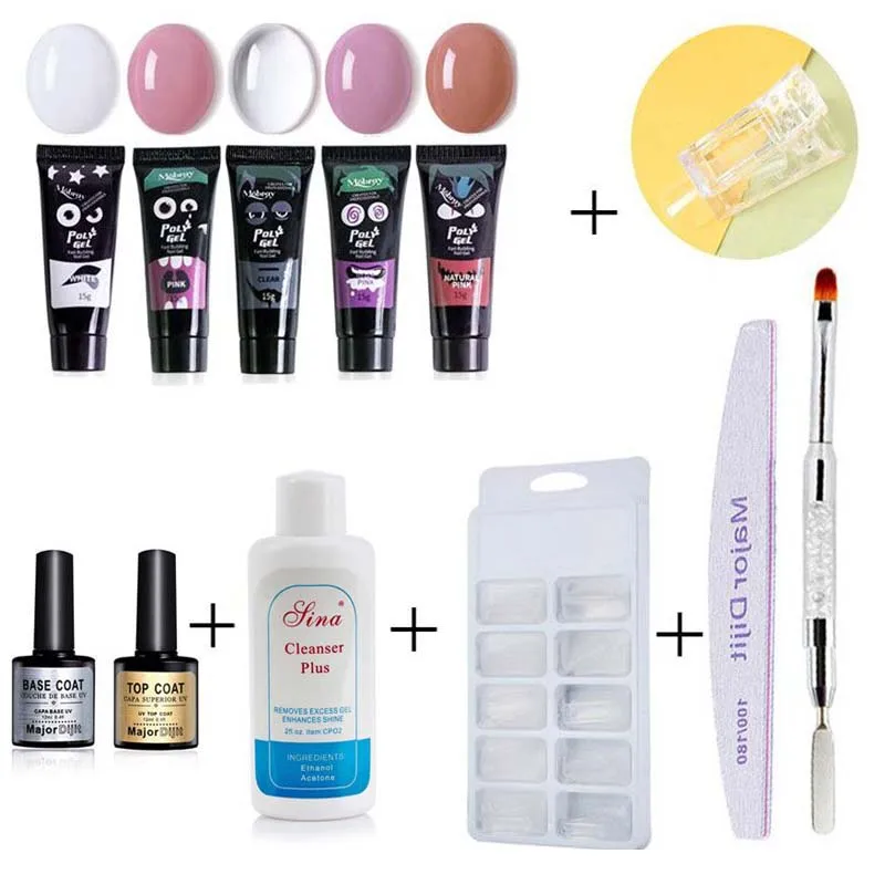 12pcs/lot Poly Nail Acrylic Gel Set Nail Polish Art Quick Building Nail Extension UV Gel Varnish Gel Lacquer Kit
12pcs/lot Poly Nail Acrylic Gel Set Nail Polish Art Quick Building Nail Extension UV Gel Varnish Gel Lacquer Kit