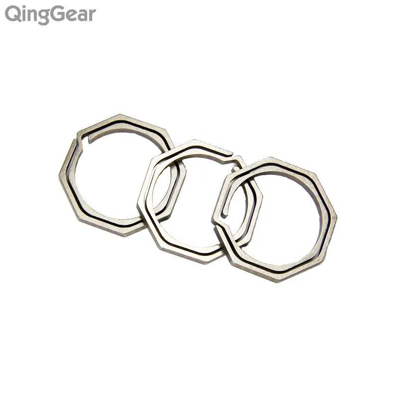 3 шт. QingGear KeyRing1 титановый разделенный держатель для ключей легкий подвесной инструмент для ключей с узлом
3 шт. QingGear KeyRing1 титановый разделенный держатель для ключей легкий подвесной инструмент для ключей с узлом