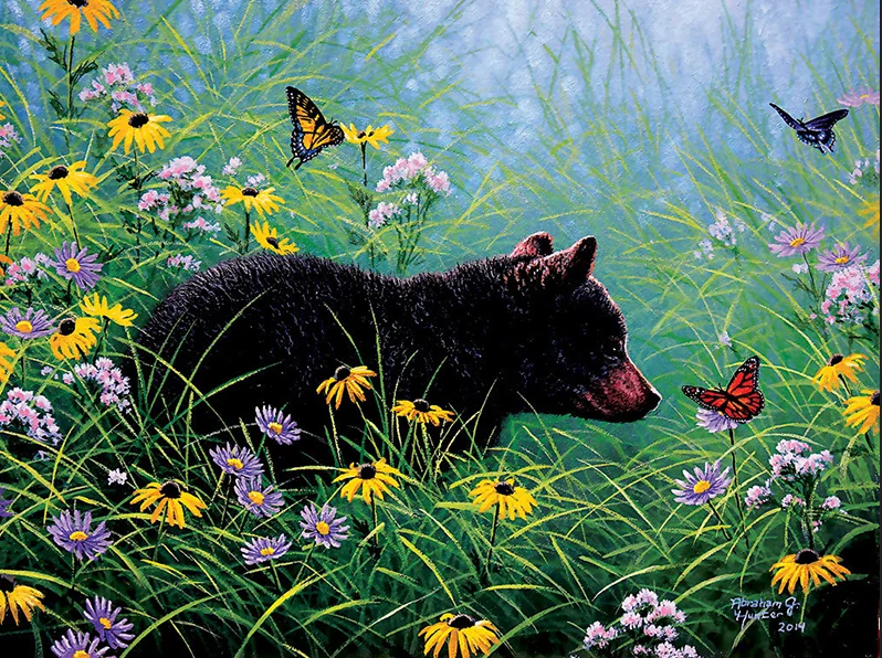 5D DIY Diamond Painting Flower Black Bear Full round Diamond Embroidery cross stitch Wall Sticker Home Decor
5D DIY Diamond Painting Flower Black Bear Full round Diamond Embroidery cross stitch Wall Sticker Home Decor