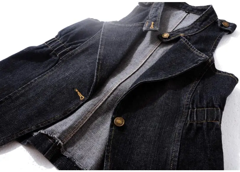 plus size 3XL!spring autumn new fashion slim black denim vest women sleeveless tops jeans jacket
plus size 3XL!spring autumn new fashion slim black denim vest women sleeveless tops jeans jacket