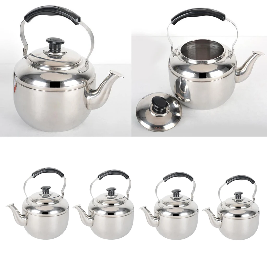 Stainless Steel Whistling Kettle Cooking Tools Kitchen Camping Tea Kettle Water Bottle Kitchenware Accessory 4.5/5.5/6.5/7.5L
Stainless Steel Whistling Kettle Cooking Tools Kitchen Camping Tea Kettle Water Bottle Kitchenware Accessory 4.5/5.5/6.5/7.5L