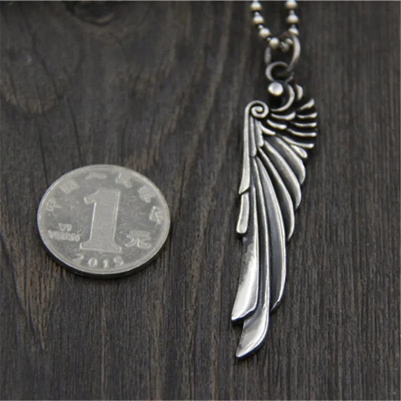 Emith Fla Genuine 925 Sterling Silver Vintage Punk Thai Silver Eagle Feather Pendant For Women Men Necklace Jewelry
Emith Fla Genuine 925 Sterling Silver Vintage Punk Thai Silver Eagle Feather Pendant For Women Men Necklace Jewelry
