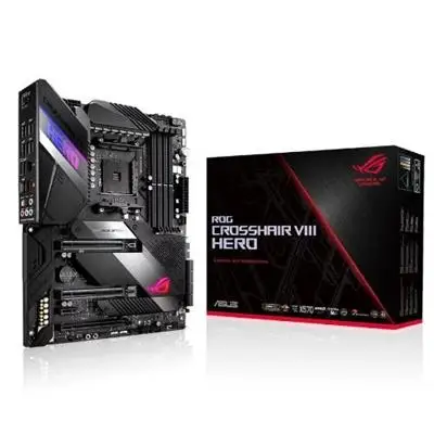 Материнские платы Asustek (90MB10T0 M0EAY0) Материнская плата ASUS AM4 ROG CROSSHAIR VII HERO (Wi