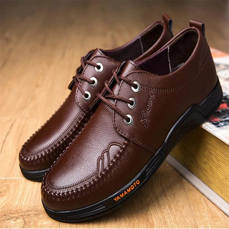Summer New Office Casual Shoes Mens Leather Flats Lace-Up Business Shoes Breathable Soft bottom Oxford Driving Shoes Men
Summer New Office Casual Shoes Mens Leather Flats Lace-Up Business Shoes Breathable Soft bottom Oxford Driving Shoes Men