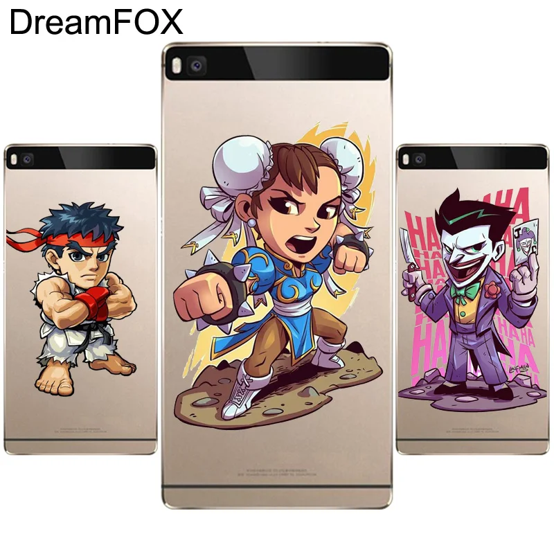 DREAMFOX L021 Мягкий силиконовый чехол из ТПУ с милыми персонажами мультфильмов для