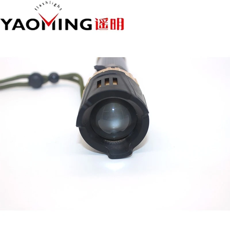 Мощный Cree Q8 светодиодный фонарик 2000LM масштабируемый тактический для самообороны