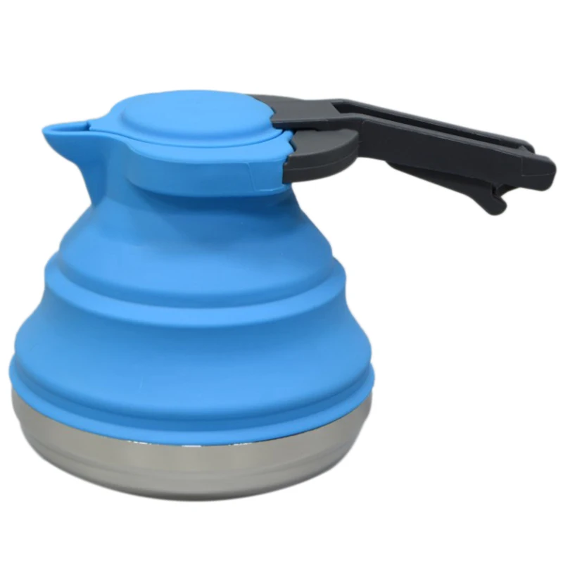 Portable Folding Silicone Water Kettle 1.5L Water Pot Outdoor Camping Travelling Hiking Kitchen Tools Tea Coffee Kettle
Portable Folding Silicone Water Kettle 1.5L Water Pot Outdoor Camping Travelling Hiking Kitchen Tools Tea Coffee Kettle