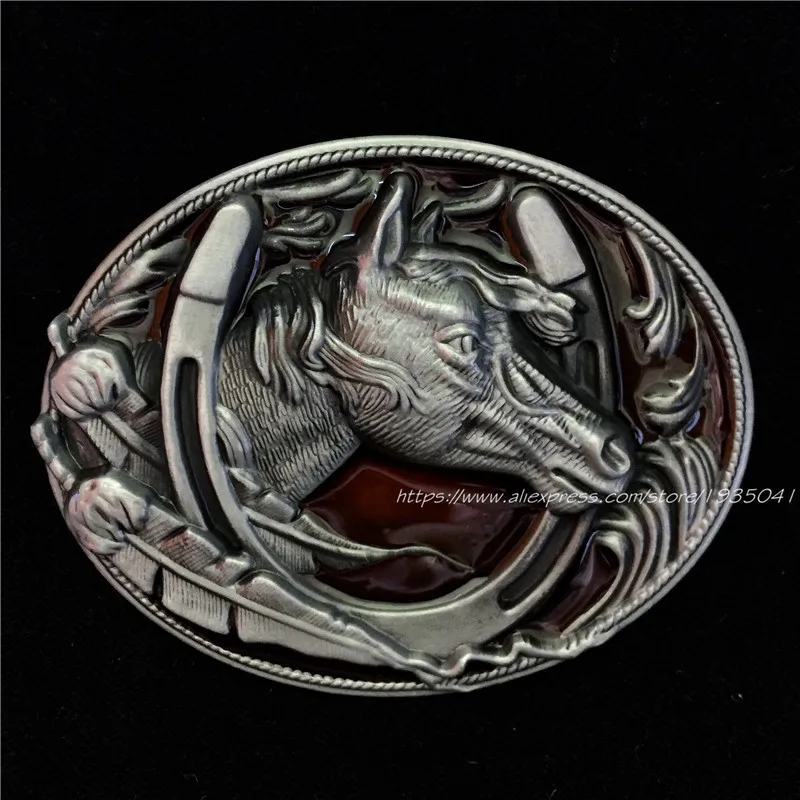 Retail Fashion Cowboy 3D Horse Belt Buckle Man and Woman Fit 4cm width belt head Jeans accessories Gift
Retail Fashion Cowboy 3D Horse Belt Buckle Man and Woman Fit 4cm width belt head Jeans accessories Gift