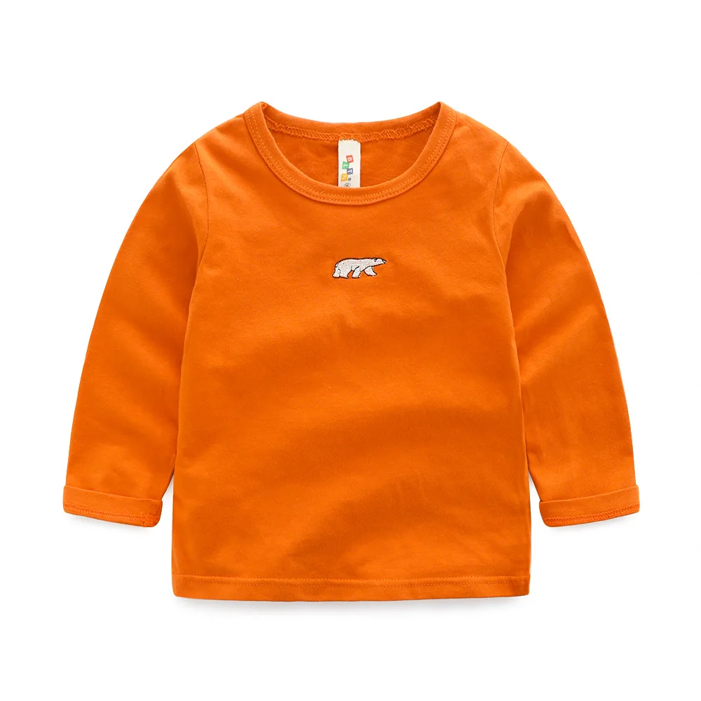 2018 boy girl brand Bottoming shirt spring fashion Long sleeve T shirt Cotton sports Print child top&tees baby clothes clothes
2018 boy girl brand Bottoming shirt spring fashion Long sleeve T shirt Cotton sports Print child top&tees baby clothes clothes