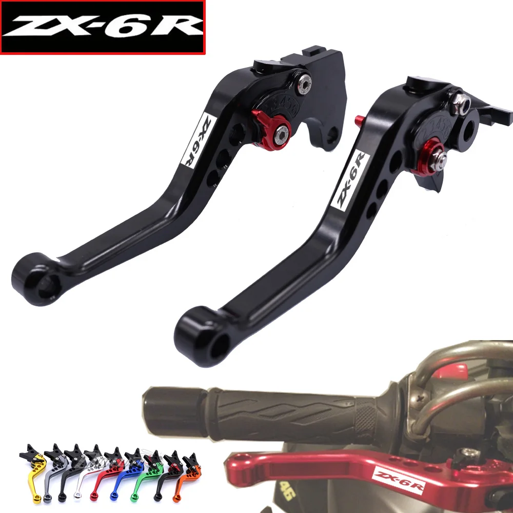 For Kawasaki ZX6R ZX636R ZX6RR 2000-2004 Motorcycle Accessories CNC Short Brake Clutch Levers
For Kawasaki ZX6R ZX636R ZX6RR 2000-2004 Motorcycle Accessories CNC Short Brake Clutch Levers