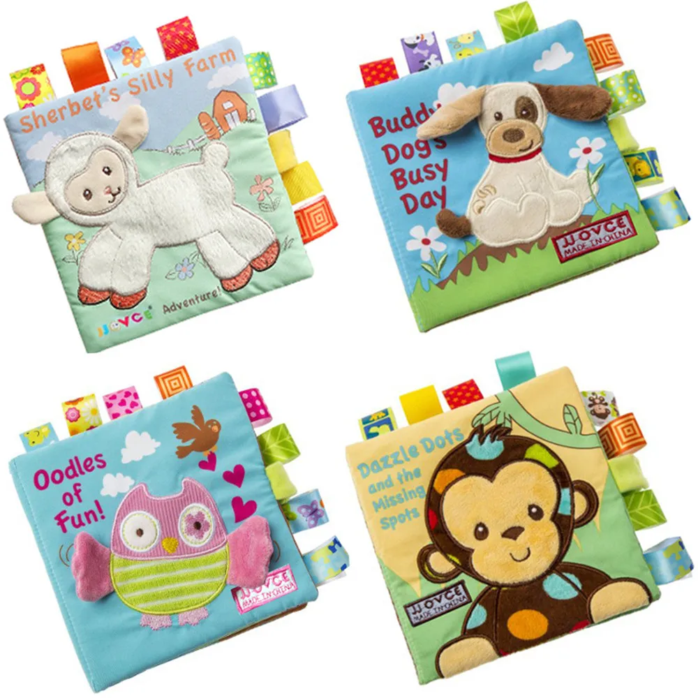 Baby Soft Cloth Books Animal Rustle Sound Infant Educational Stroller Rattle Toy Newborn Early Learning Crib Bed Toys
Baby Soft Cloth Books Animal Rustle Sound Infant Educational Stroller Rattle Toy Newborn Early Learning Crib Bed Toys