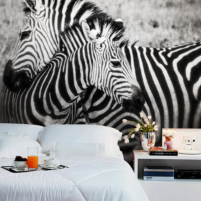 Large Black and white zebra animal 3d Wallpaper Murals for bedroom 3d Wall photo mural 3d wall murals wall paper 3d Sticker
Large Black and white zebra animal 3d Wallpaper Murals for bedroom 3d Wall photo mural 3d wall murals wall paper 3d Sticker