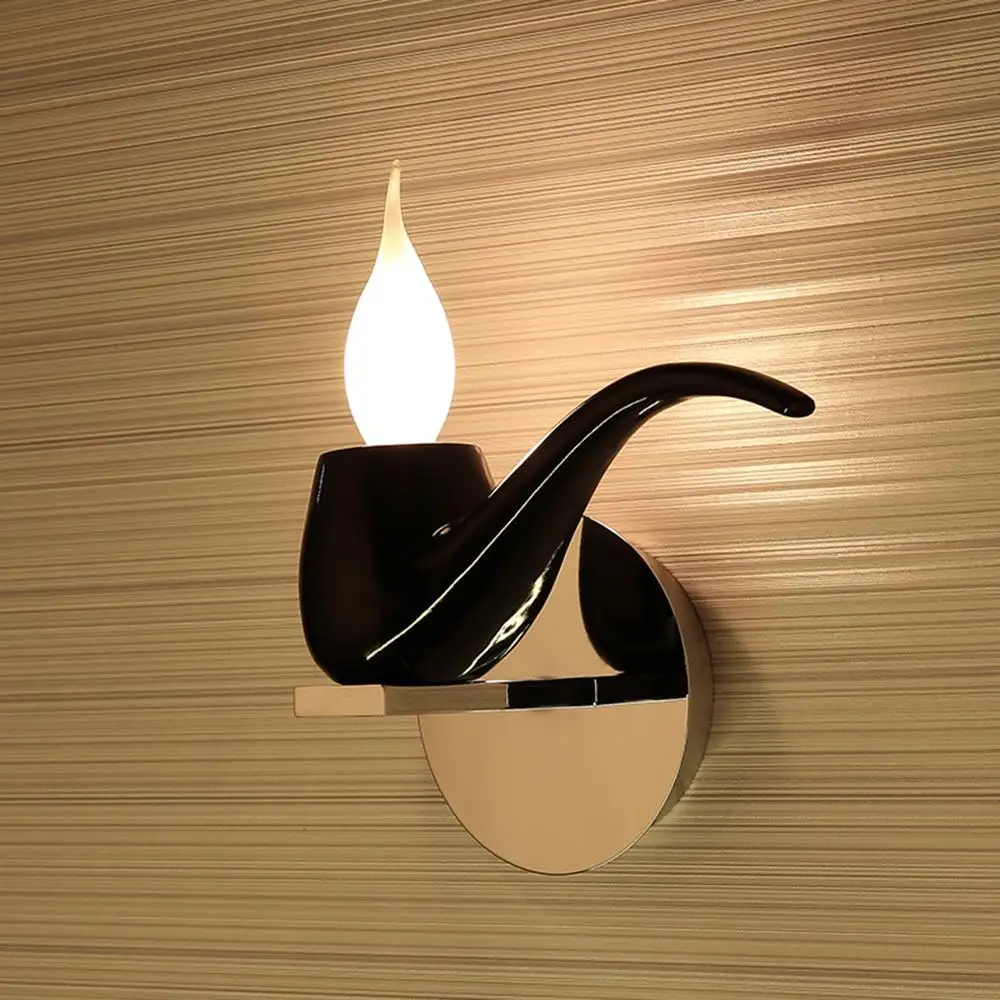 YOXANG LED Wall Lights for Bedroom Wall Creative Sconces Lighting Bedside Lamp Metal Resin Wall Lamp Cigarette Pipe Shape Light
YOXANG LED Wall Lights for Bedroom Wall Creative Sconces Lighting Bedside Lamp Metal Resin Wall Lamp Cigarette Pipe Shape Light
