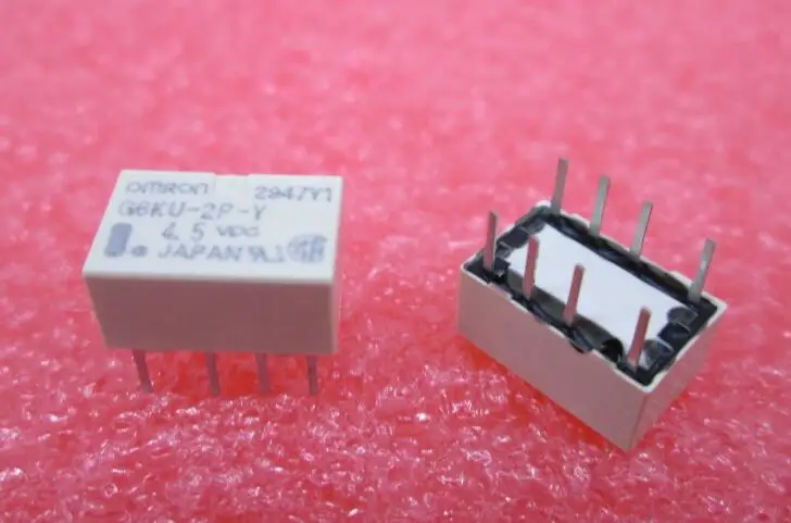 Новое реле G6KU-2P-Y 4,5 В постоянного тока G6KU-2P-Y-4.5VDC G6KU2PY В постоянного тока в DIP8 5 шт./лот
Новое реле G6KU-2P-Y 4,5 В постоянного тока G6KU-2P-Y-4.5VDC G6KU2PY В постоянного тока в DIP8 5 шт./лот