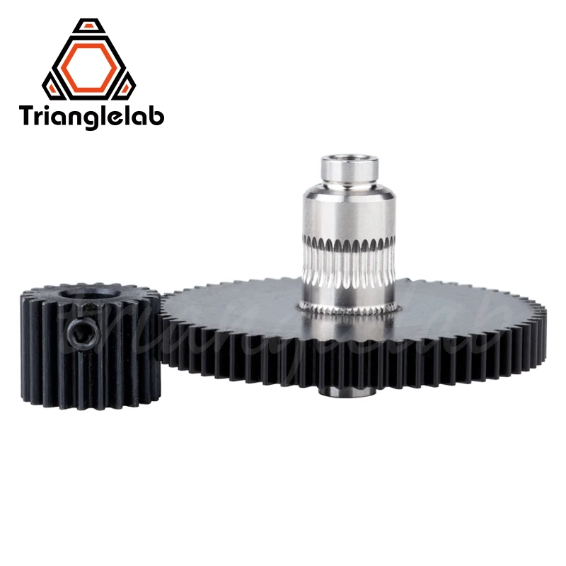 Trianglelab Stainless steel Precision-milled hobb Titan Gear& motor gear 1SET GEAR KIT for 3d printer reprap Titan Extruder
Trianglelab Stainless steel Precision-milled hobb Titan Gear& motor gear 1SET GEAR KIT for 3d printer reprap Titan Extruder