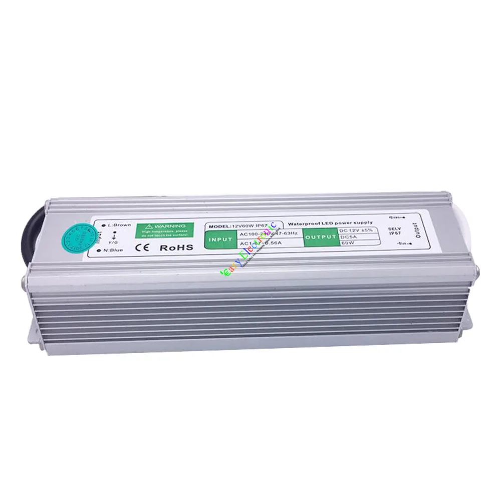 Wholesale and retail 5pc 12V 5A 60W AC/DC driver Switch power supply adapter Transformer LED lights free shipping
Wholesale and retail 5pc 12V 5A 60W AC/DC driver Switch power supply adapter Transformer LED lights free shipping