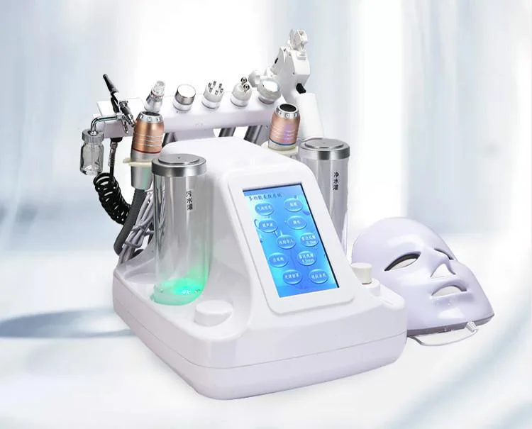 

Professional Upgraded Version 10 in 1 Hydro hydra water oxygen jet peeling skin care acne treatment facial rejuvenation machines